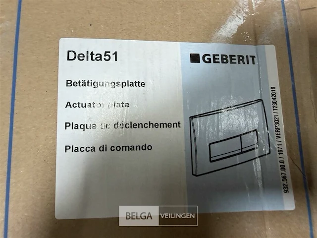 1x doos geberit onderdelen - afbeelding 6 van  6