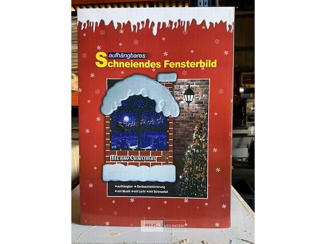 1x doos kerstdeco (6 st) - afbeelding 1 van  5