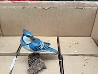 1x doos met ±24 st vogeltjes op stokje - afbeelding 1 van  3