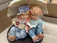 1x doos met decoratie - afbeelding 1 van  2