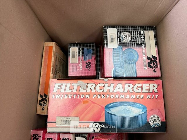 1x doos met div luchtfilters k&n - afbeelding 3 van  3