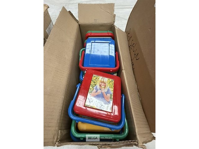 1x doos met kinderspiegeltjes - afbeelding 1 van  3