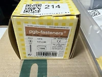 1x doos snelbouwschroeven 3,5x45 (1000 st/doos)