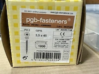 1x doos snelbouwschroeven 3,5x45 (1000 st/doos) - afbeelding 2 van  2