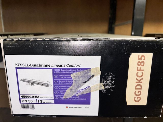 1x douchegoot 850mm - afbeelding 1 van  2