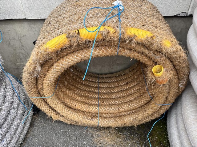 1x drainage-buis kokos - d40 - afbeelding 1 van  2