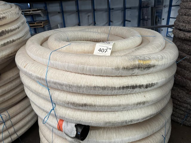 1x draineerdarm geotextiel 50lm - dia 100 - afbeelding 1 van  1