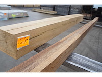 1x eiken balk geschaafd 140x140 - afbeelding 1 van  3