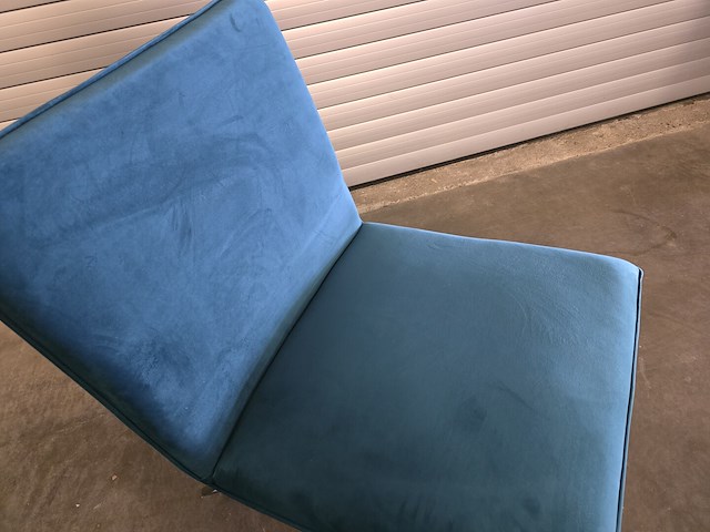 1x fauteuil blauw - afbeelding 3 van  6