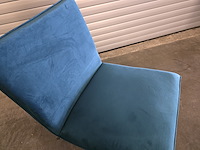 1x fauteuil blauw - afbeelding 3 van  6