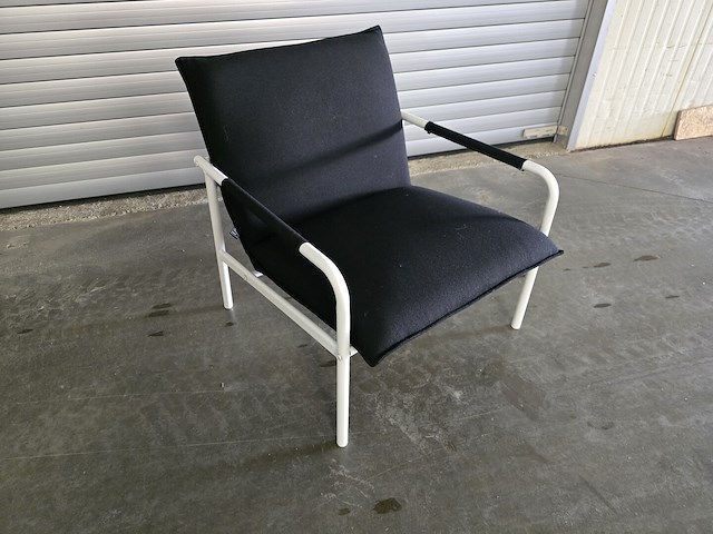 1x fauteuil rosa black fabrics pr interiors - afbeelding 1 van  3