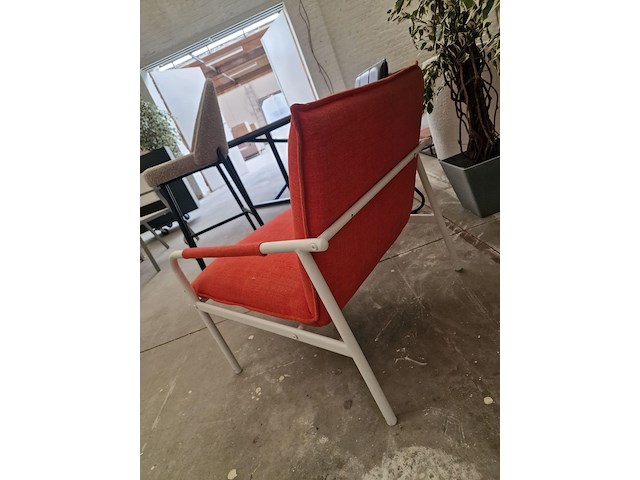 1x fauteuil rosa orange fabrics pr interiors - afbeelding 2 van  2