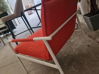 1x fauteuil rosa orange fabrics pr interiors - afbeelding 2 van  2