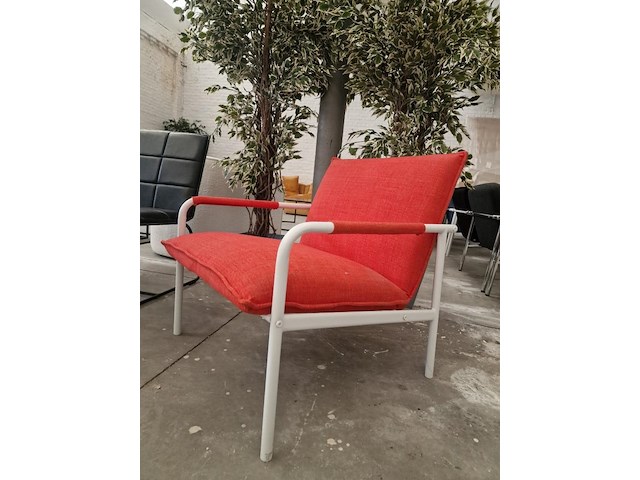 1x fauteuil rosa orange fabrics - afbeelding 2 van  5