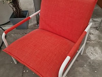 1x fauteuil rosa orange fabrics - afbeelding 3 van  5