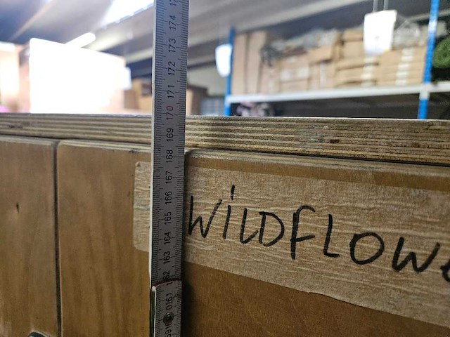 1x flightcase 120x120x170cm berk 18mm - afbeelding 5 van  5