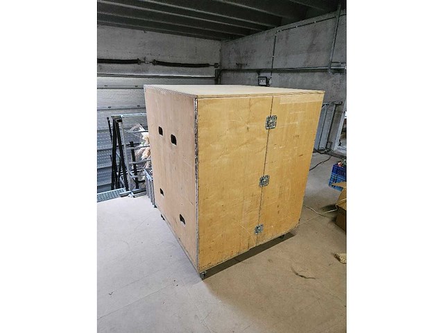 1x flightcase berk 18mm - 120cm x 120cm x 152cm - afbeelding 1 van  7