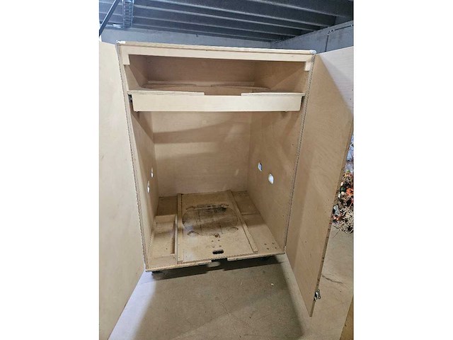 1x flightcase berk 18mm - 120cm x 120cm x 175cm - afbeelding 5 van  5