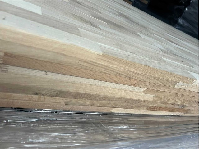 1x gelamelleerd eiken werkblad 18mm - afbeelding 3 van  4