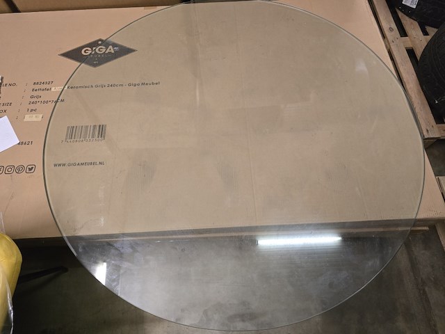 1x glasblad 160cm - afbeelding 1 van  2