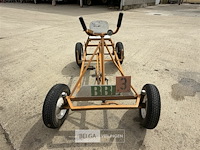 1x go-cart geel - afbeelding 2 van  4