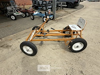 1x go-cart geel - afbeelding 3 van  4
