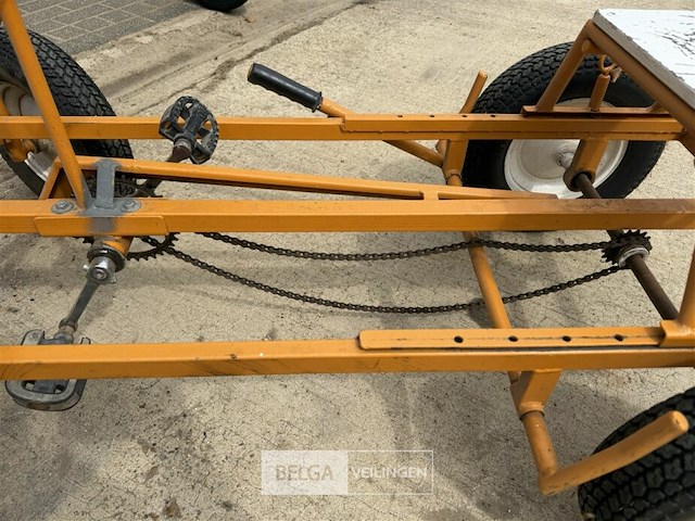 1x go-cart geel - afbeelding 4 van  4