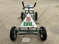 1x go-cart groen - afbeelding 2 van  3