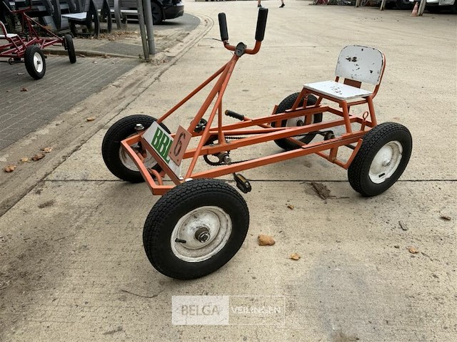 1x go-cart oranje - afbeelding 1 van  3