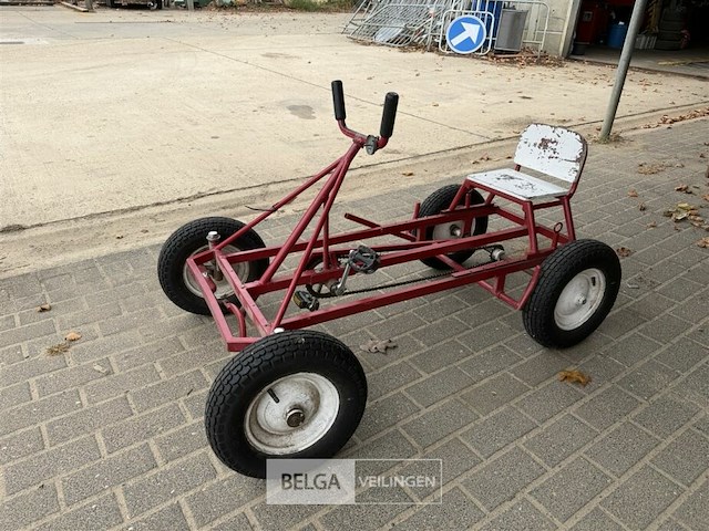 1x go-cart rood - afbeelding 1 van  4