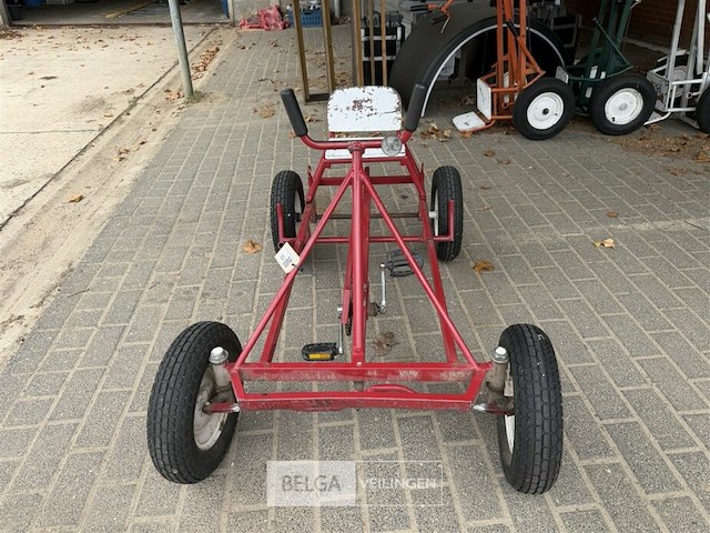 1x go-cart rood - afbeelding 2 van  4