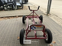 1x go-cart rood - afbeelding 4 van  4