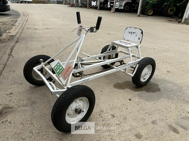 1x go-cart wit - afbeelding 1 van  4