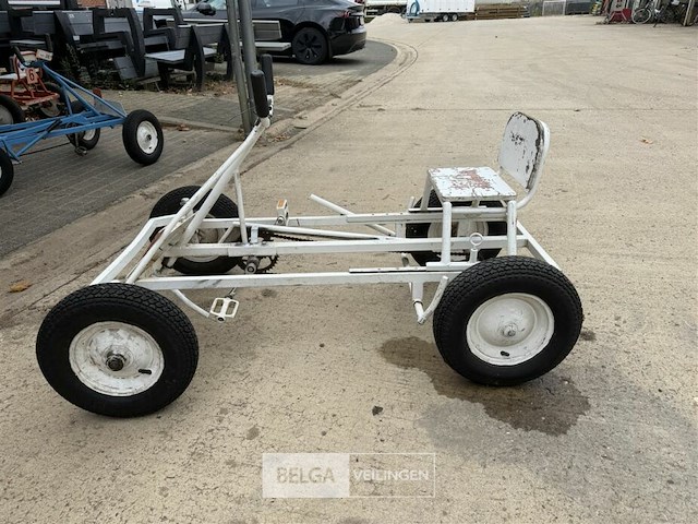 1x go-cart wit - afbeelding 3 van  4