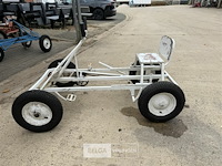 1x go-cart wit - afbeelding 3 van  4