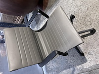 1x grijs design bureaustoel - afbeelding 3 van  6