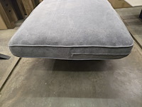 1x groot kussen 230x80x15h grijs en 3 kussens 55x55 - afbeelding 4 van  7