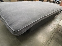 1x groot kussen 230x80x15h grijs en 3 kussens 55x55 - afbeelding 5 van  7