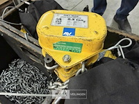 1x handtakel 500kg ±8tot13meter met attest - afbeelding 3 van  5
