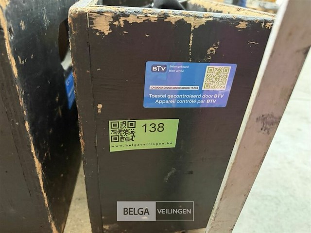 1x handtakel 500kg ±8tot13meter met attest - afbeelding 5 van  5