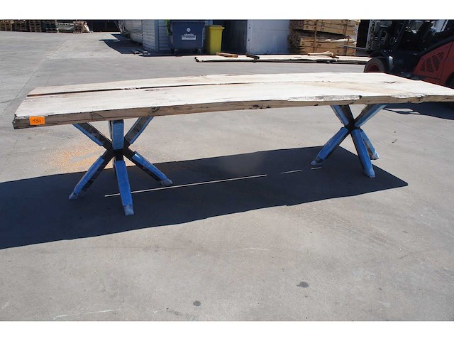 1x hardhouten buitentafel 70mm - afbeelding 5 van  7
