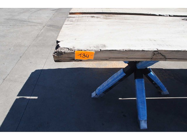 1x hardhouten buitentafel 70mm - afbeelding 1 van  4