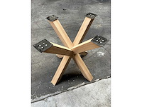 1x houten matrix 80x80 - afbeelding 2 van  2