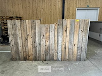 1x houten plooibare toog - afbeelding 1 van  5