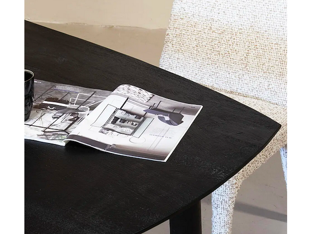 1x houten tafel 240x100 - afbeelding 3 van  3