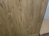 1x houten tafelblad 120x60 massief eik - afbeelding 4 van  5