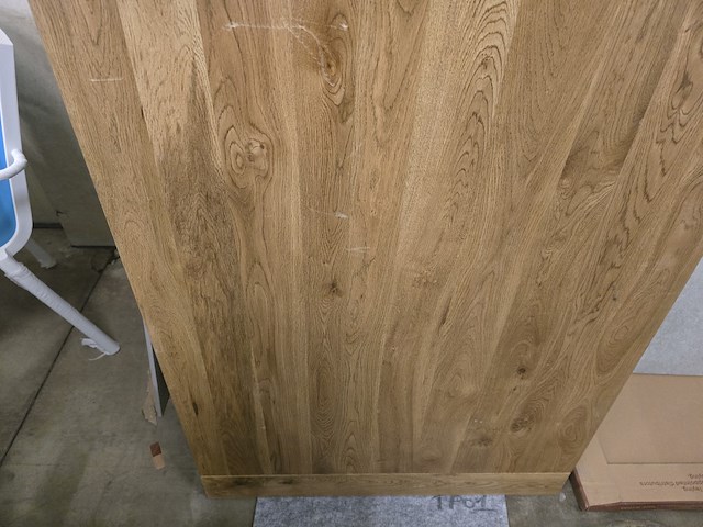 1x houten tafelblad 120x60 massief eik - afbeelding 5 van  5