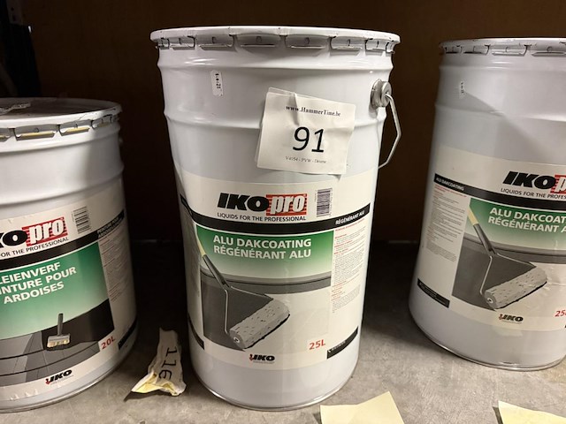1x iko pro alu dakcoating 25l - afbeelding 1 van  4