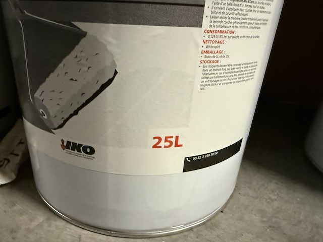 1x iko pro alu dakcoating 25l - afbeelding 4 van  4
