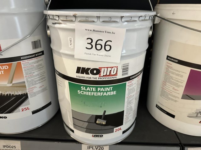 1x iko pro slate paint 20l - afbeelding 1 van  1